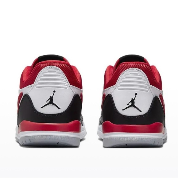 Nike Air Jordan Legacy Low (PS) Little Kids' Shoes White-Gym Red CD9055-160 - Picture 5 of 6